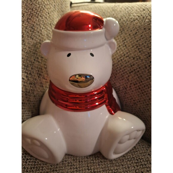 Harry Slatkin & Co‎ 2009 Paws The Polar Bear 9 OZ Cinnamon Stick Scented Candle - Picture 2 of 8